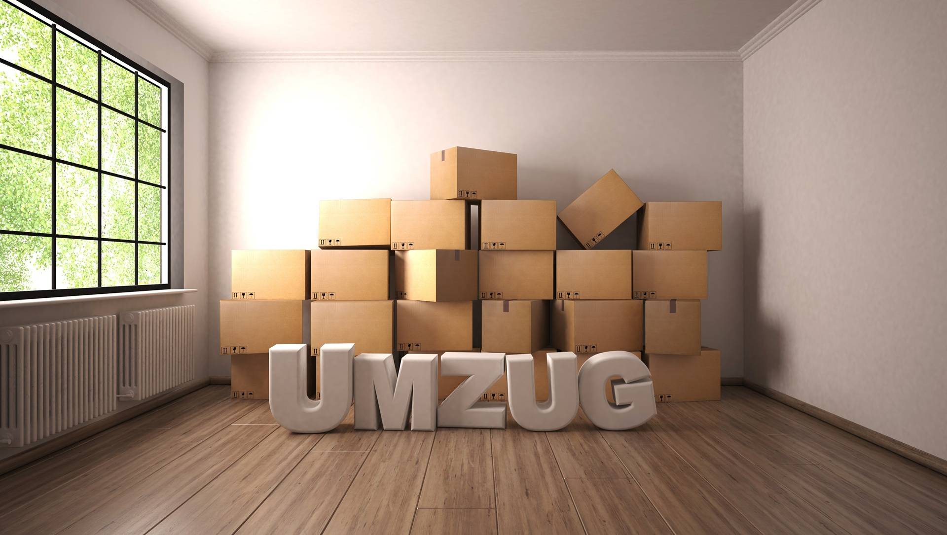 Vorbereitete Umzugskartons | Umzugsunternehmen Lippstadt