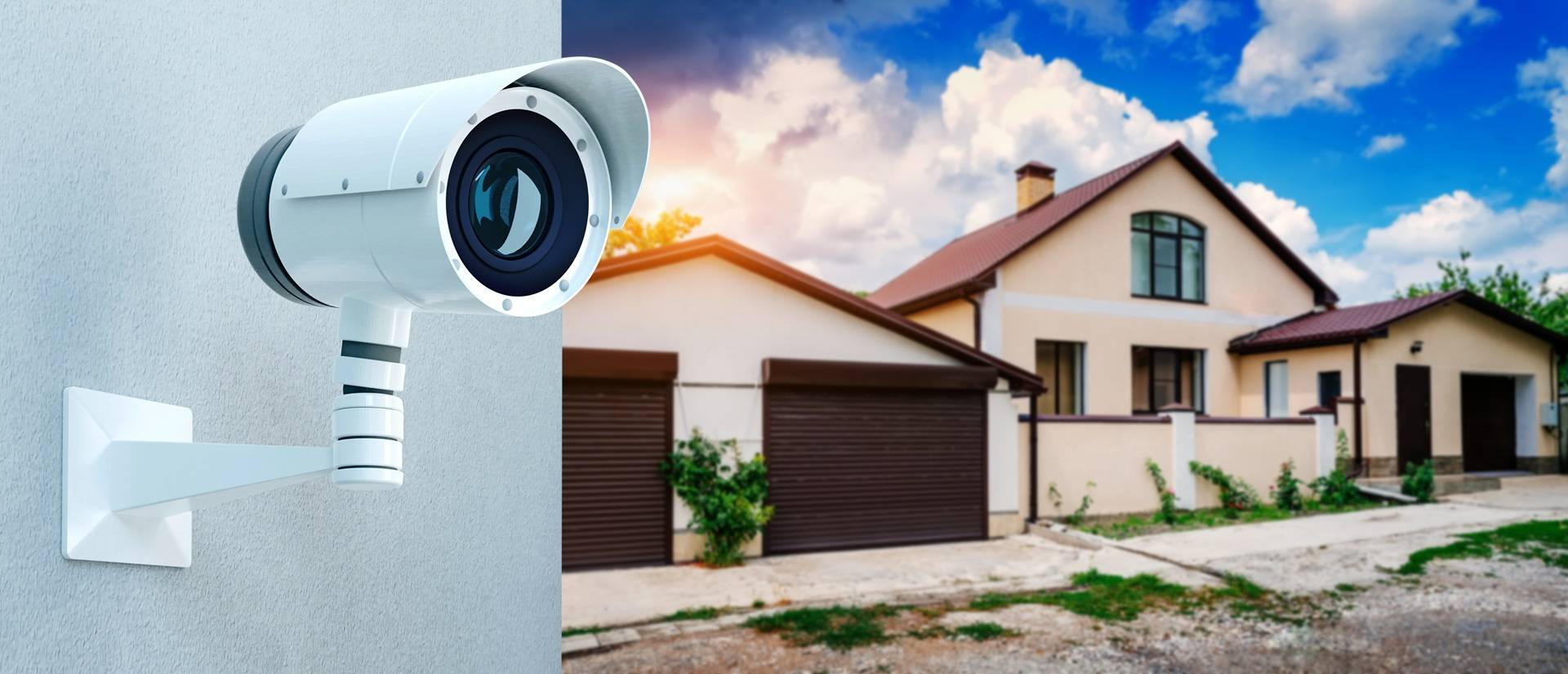 Überwachungskamera schützt modernes Wohnhaus | SMA Sunny Tripower